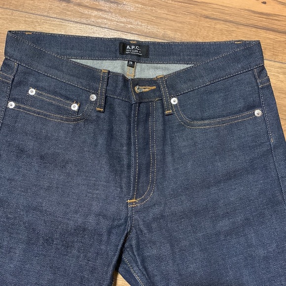 Men’s A.P.C. New Cure H Jean Tres Etroit Size 28x32 - Picture 2 of 10